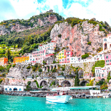 Costa Amalfitana - um paraíso na Itália